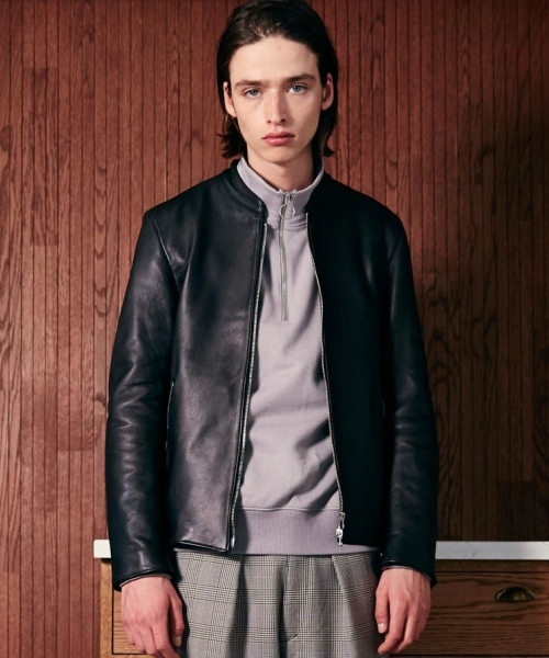 LIDNM ブラックレザージャケット 値下げ⭕️ French Pilot Leather Jacket / 商品詳細ページ / LIDNM / Llife