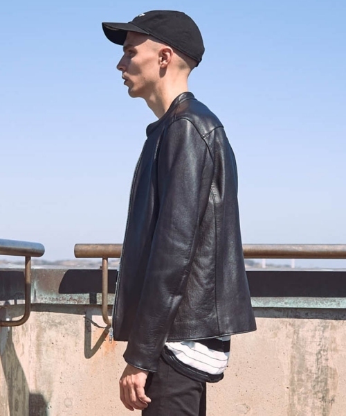 LIDNM ブラックレザージャケット 値下げ⭕️ French Pilot Leather Jacket / 商品詳細ページ / LIDNM / Llife