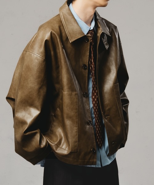 epnok ジャケット LARGE ブラウン メンズ : ZOZOTOWN Yahoo!店 - 通販
