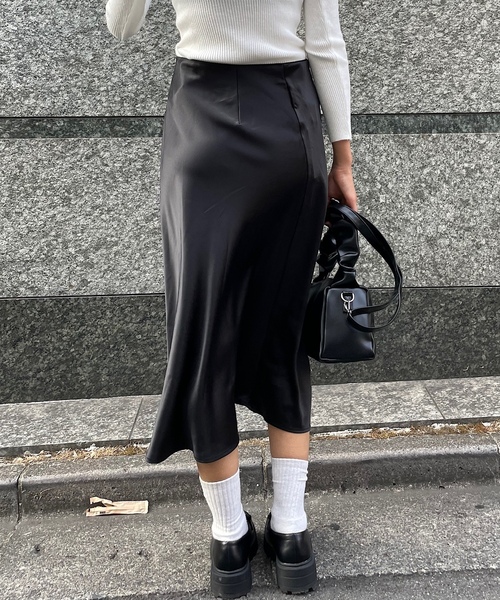 「ROGER AND RAW」 フレアスカート FREE パープル レディース_画像4