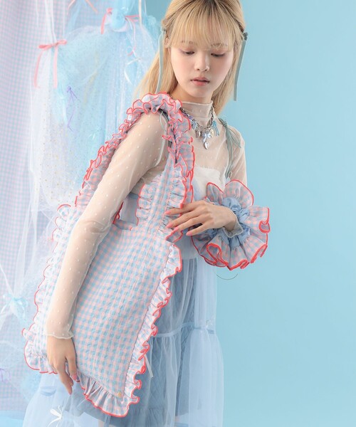 CAROLINA GLASER（カロリナ グレイサー） シュシュ ボリューム フリル