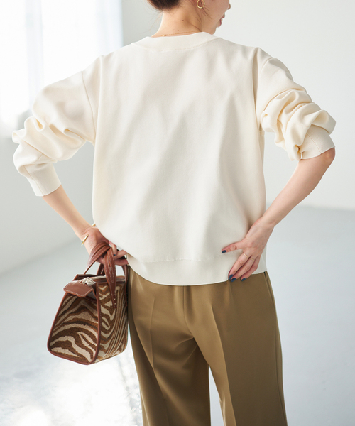 spick&span アイボリー Vネック カーディガン Spick＆Span（スピック アンド スパン） カーディガン 「一部店舗+WEB