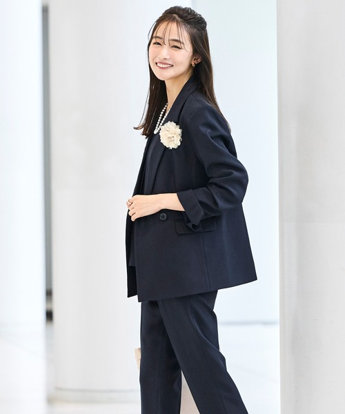RUIRUE BOUTIQUEジャケット＆トップス＆パンツ3点セットアップスーツ RUIRUE BOUTIQUE（ルイルエブティック） セレモニースーツ