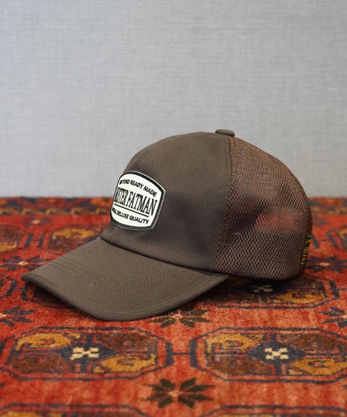 Mr.FATMAN メッシュキャップ キャップ 帽子 Wappen tracker mesh cap