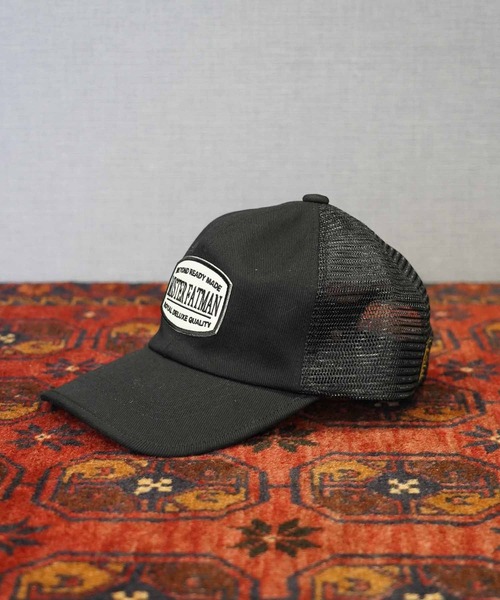 Mr.FATMAN メッシュキャップ キャップ 帽子 Wappen tracker mesh cap