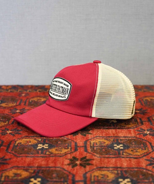 Mr.FATMAN メッシュキャップ キャップ 帽子 Wappen tracker mesh cap