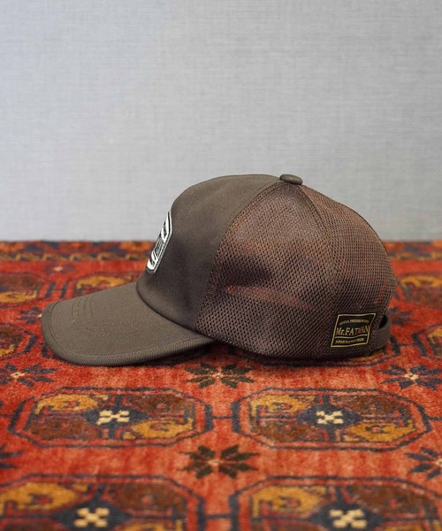 Mr.FATMAN メッシュキャップ キャップ 帽子 Wappen tracker mesh cap
