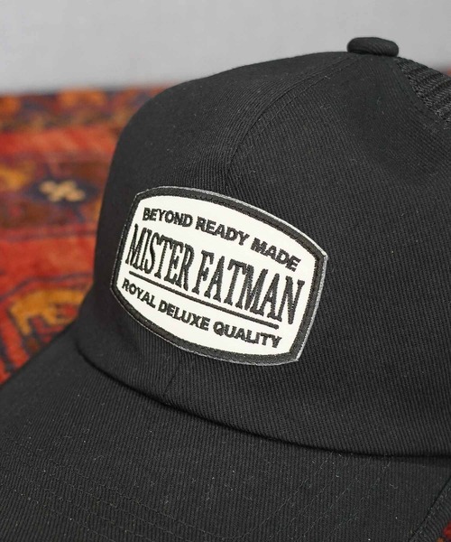 Mr.FATMAN メッシュキャップ キャップ 帽子 Wappen tracker mesh cap