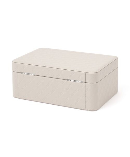 Francfranc（フランフラン） 収納 キルト コスメボックス グレー 収納