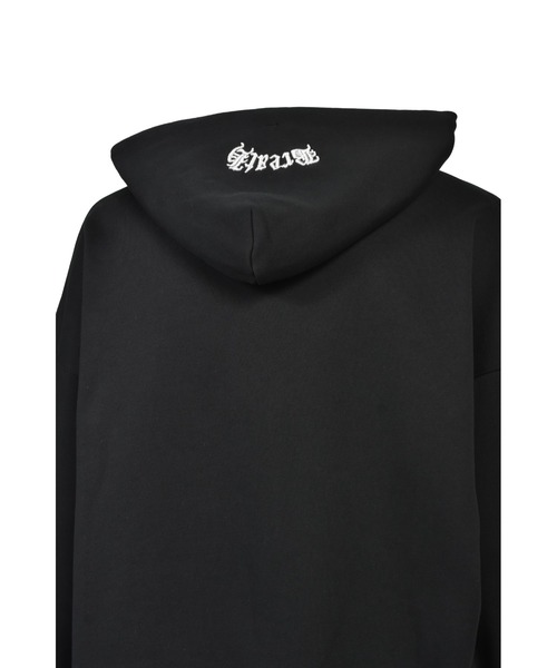 BREATH パーカー OLD ENGLISH LOGO RHINESTONE HOODIE メンズ