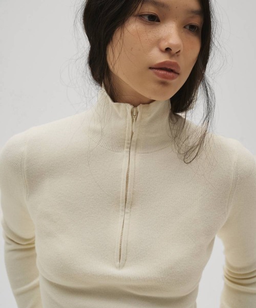 TODAYFUL トゥデイフル todayful ニット セーター Halfzip Rib Knit