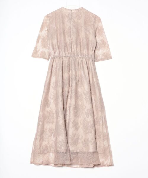 「AIMER」 7分袖ワンピース SMALL モカ レディース_画像2