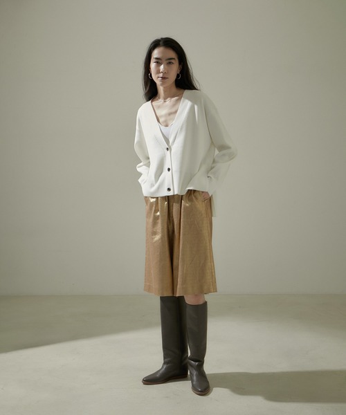 「AMERICANA」 ハーフパンツ FREE シルバー レディース_画像9