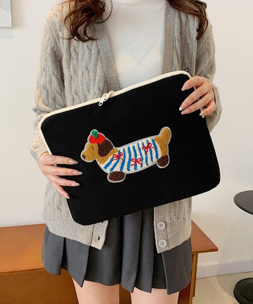 PRADA（プラダ） サフィアーノ 三角ロゴ iPhone ケース - ブラック