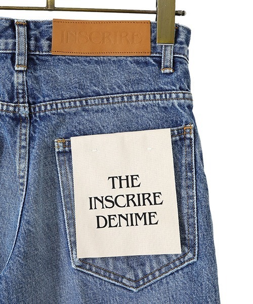 「INSCRIRE」 デニムパンツ 34 ブルー レディース_画像7