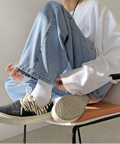 「neos」 デニムパンツ LARGE ネイビー メンズ_画像7