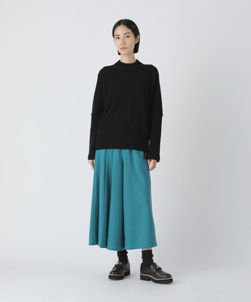 「ZUCCa」 クロップドパンツ M size ベージュ レディース_画像4