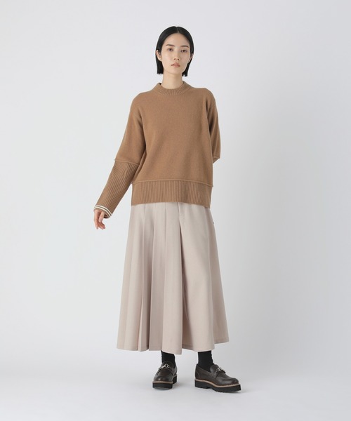「ZUCCa」 クロップドパンツ M size ベージュ レディース_画像5