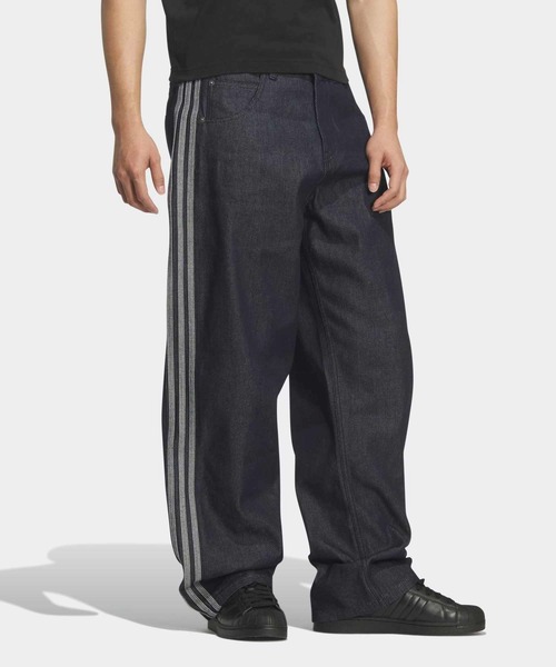 adidas（アディダス） パンツ デニム ファイヤーバード トラックパンツ