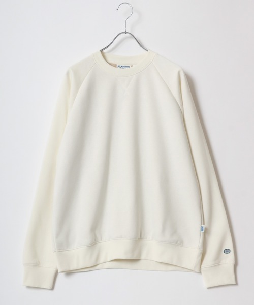「DISCUS」 スウェットカットソー L ネイビー レディース_画像6