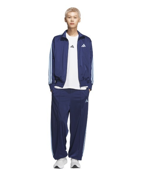 adidas（アディダス） ワイドパンツ パンツ スタジアム トリコット