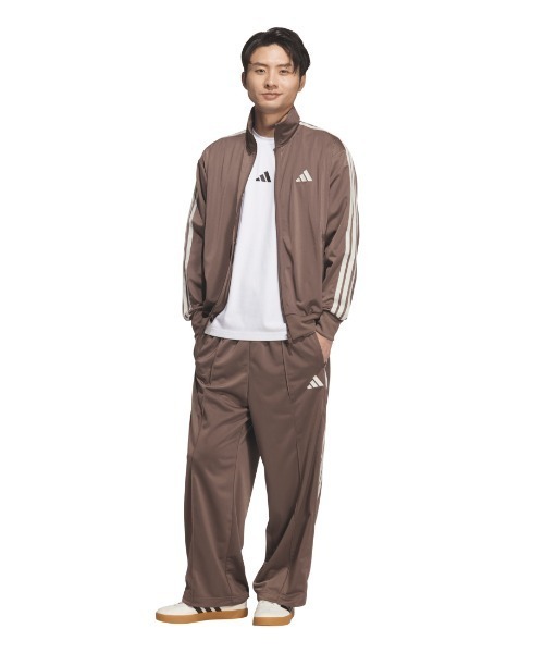 adidas（アディダス） ワイドパンツ パンツ スタジアム トリコット