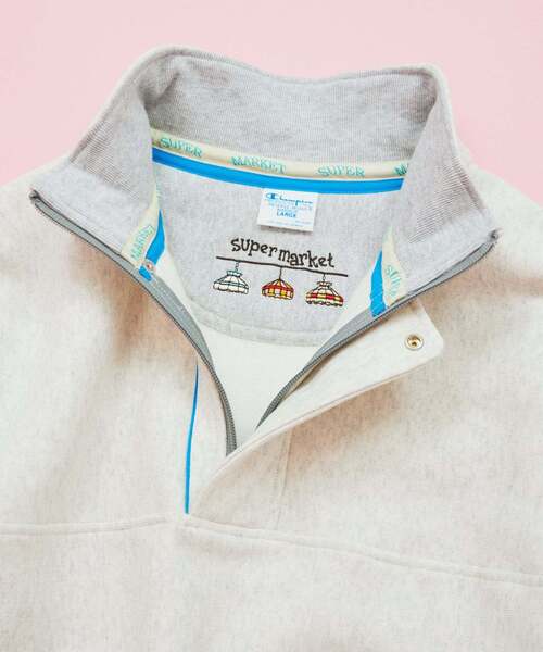 「Champion」 スウェットカットソー LARGE ブラック メンズの画像