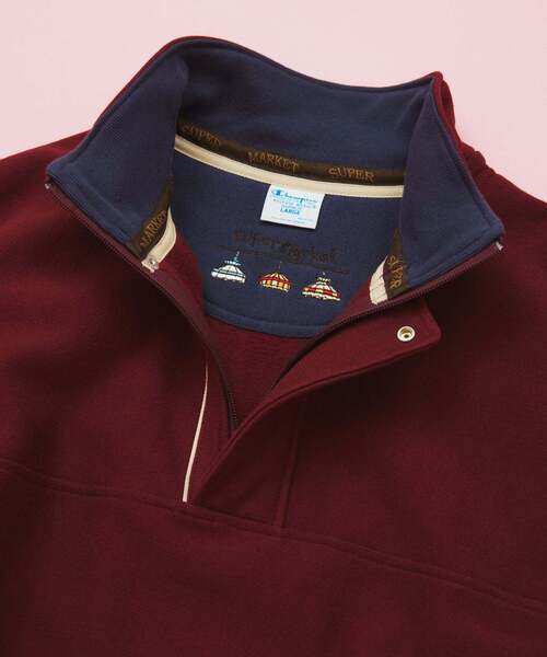 「Champion」 スウェットカットソー LARGE ブラック メンズの画像