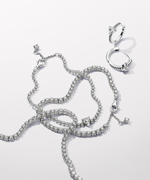PANDORA（パンドラ） ピアス（両耳用） FREE シルバー レディース