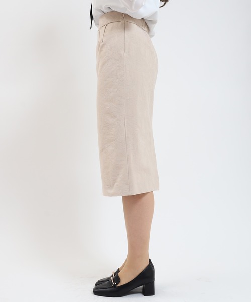 「TRUDEA」 スカート MEDIUM ネイビー レディース_画像4