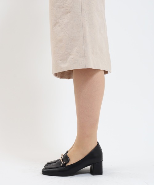 「TRUDEA」 スカート MEDIUM ネイビー レディース_画像9
