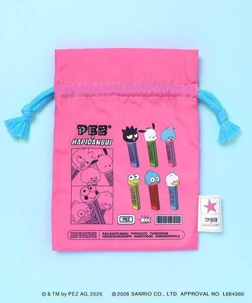sanrio（サンリオ） ポーチ PEZ×HAPIDANBUI/巾着 レディース