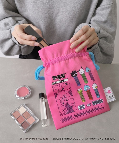 sanrio（サンリオ） ポーチ PEZ×HAPIDANBUI/巾着 レディース