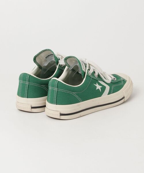 「CONVERSE」 ローカットスニーカー 24cm グリーン レディース_画像2