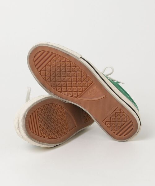 「CONVERSE」 ローカットスニーカー 24cm グリーン レディース_画像3
