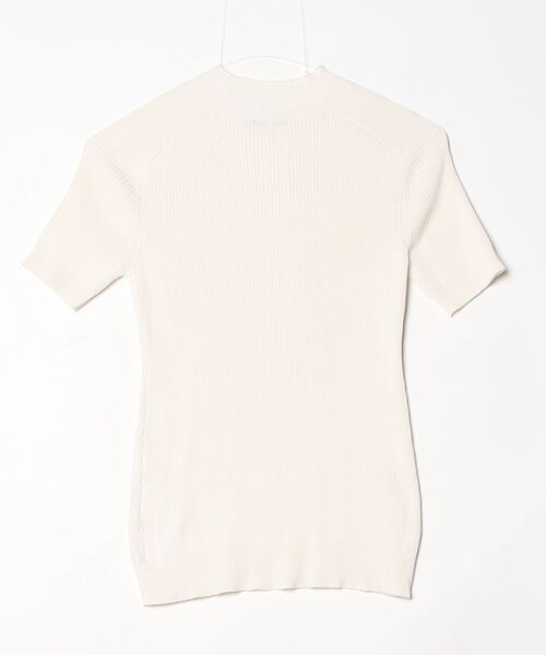 「CARVEN」 半袖ニット S ホワイト レディース_画像2