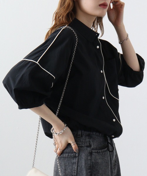 「Anna Nicola」 7分袖ブラウス 38 オフホワイト レディース_画像5