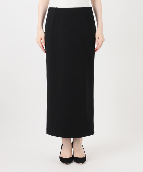 ドゥーズィエムクラス定価2.75万PRIMEWOOL PONTEスカート36 黒 Deuxieme Classe（ドゥーズィエムクラス） スカート 追加 PRIMEWOOL
