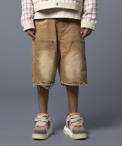 STYLISE パンツ 「MLVINCE」DOUBLE KNEE HOLSTER SHORTS / 3カラー