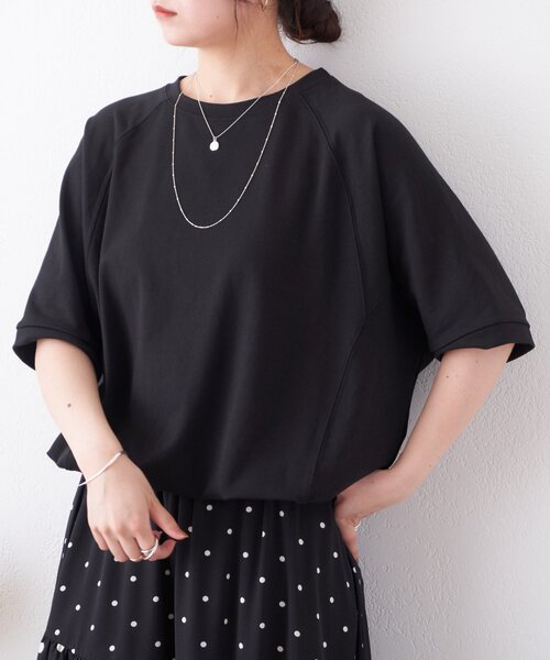 BEARDSLEY（ビアズリー） tシャツ 半袖 ドロストデザインプルオーバー