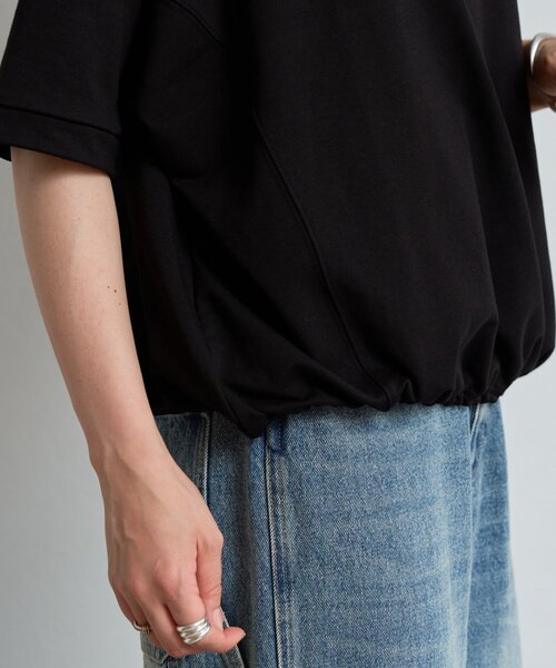 BEARDSLEY（ビアズリー） tシャツ 半袖 ドロストデザインプルオーバー