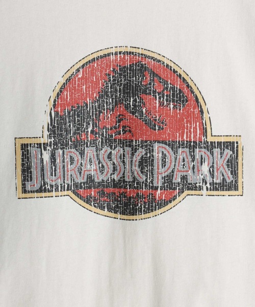 「Lazar」 「JURASSICPARK」半袖Tシャツ LL ブラック系その他 レディース_画像2