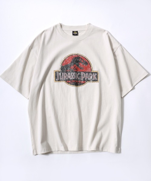 「Lazar」 「JURASSICPARK」半袖Tシャツ LL ブラック系その他 レディース_画像3