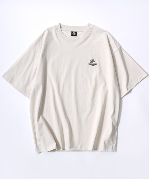 「Lazar」 「JURASSICPARK」半袖Tシャツ LL ブラック系その他 レディース_画像9