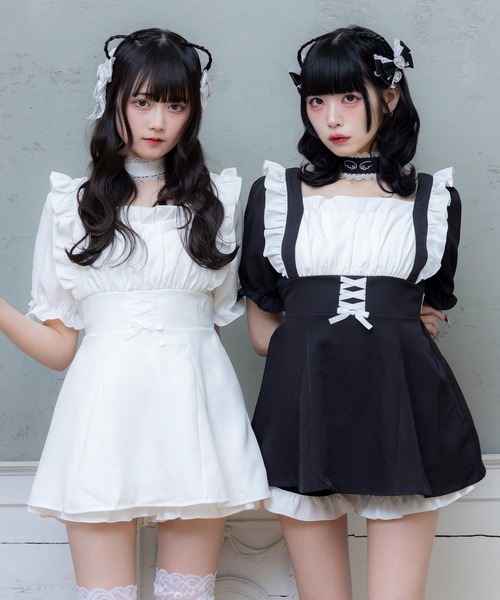 「DearMyLove」 セットアップ LARGE ホワイト レディース_画像9