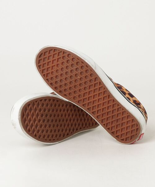 「VANS」 ローカットスニーカー 22cm ブラウン レディース_画像3