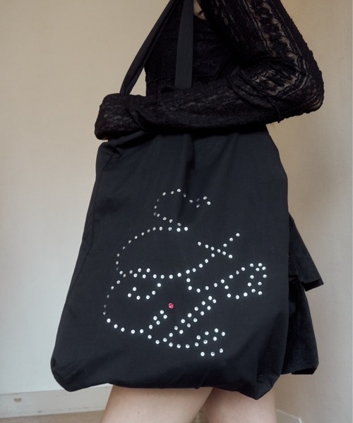 「Birthday room」 トートバッグ FREE ブラック レディース_画像3