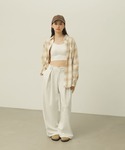 ブラウス シャツ アソートチェックBIGシャツ...の詳細画像1