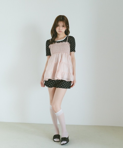 「VANNIE U」 ショートパンツ FREE ホワイト レディース_画像4