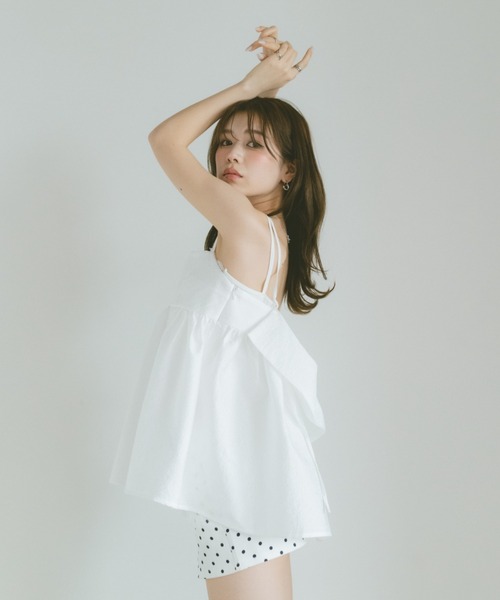 「VANNIE U」 ショートパンツ FREE ホワイト レディース_画像9